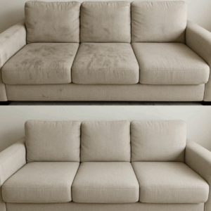 Clean Sofa in cozy living room