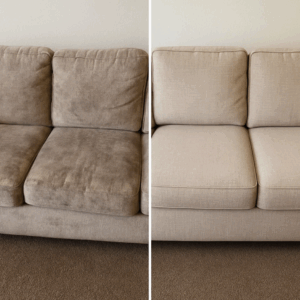 Clean Sofa in cozy living room